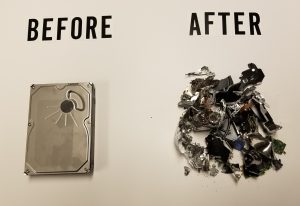 hard drive destruction service