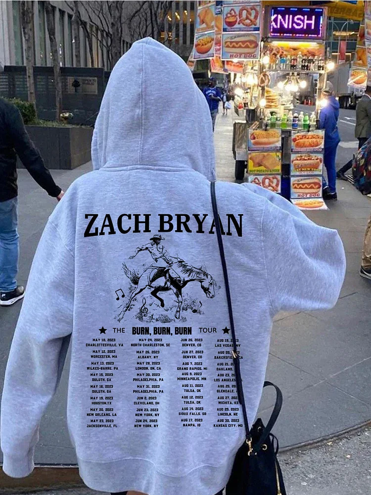 Zach Bryan Hoodie The Perfect Blend of Comfort and Music Vibes