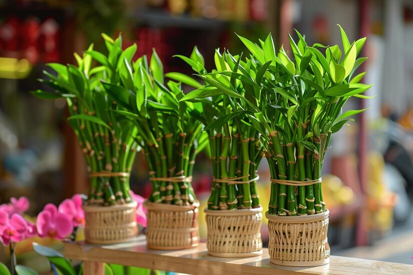 Bamboo plants