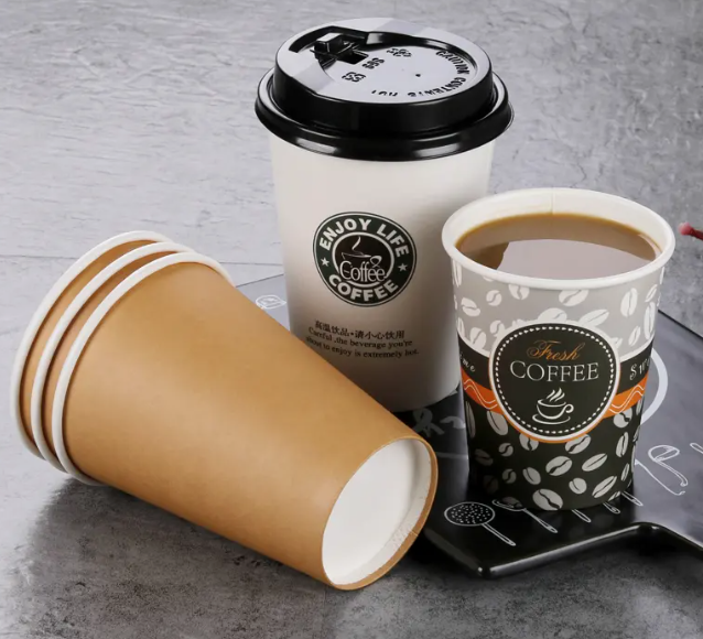 custom paper cups wholesale with logos