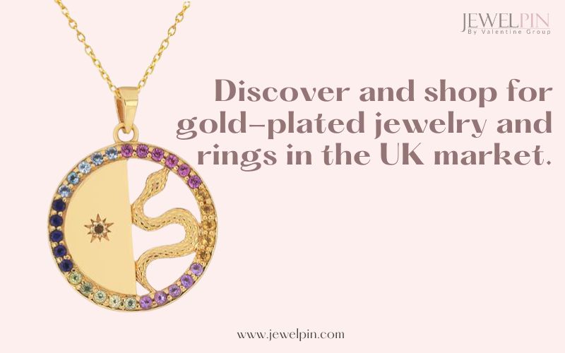 Discover and shop for gold-plated jewelry and rings in the UK market - JewelPin