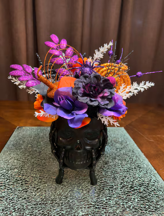 Fun Flower Arrangements for Your Halloween Party