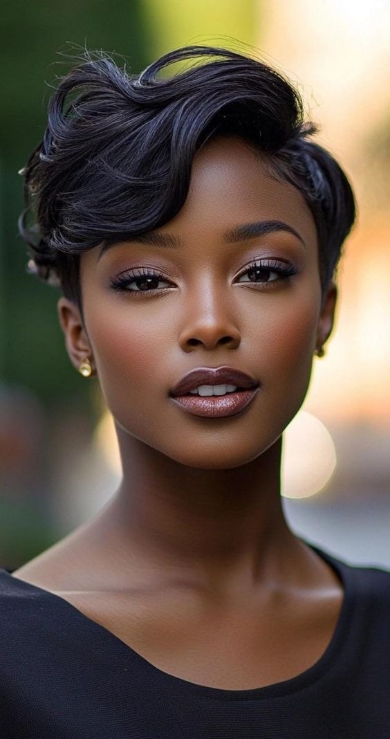 Pixie Cuts for Black Women