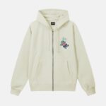 Stüssy Dollie Zip Hoodie Herren Grau.