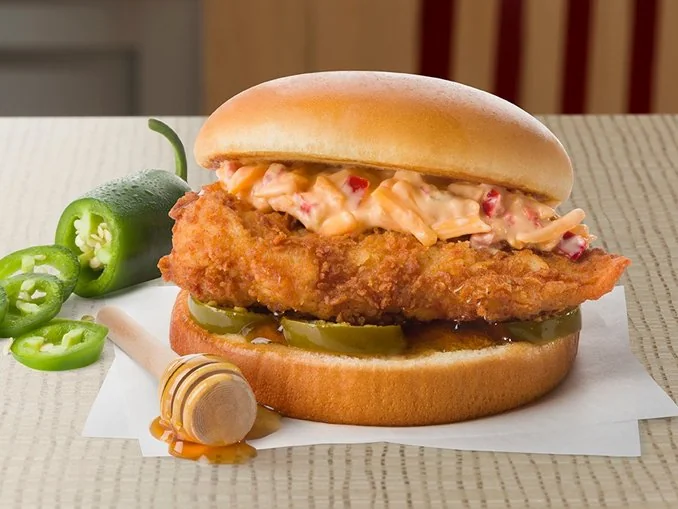 The Honey Pepper Pimento Chicken Sandwich