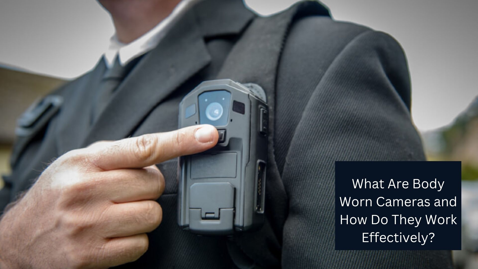 What Are Body Worn Cameras and How Do They Work Effectively