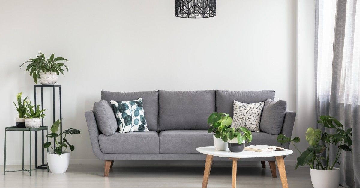 what color coffee table with grey couch