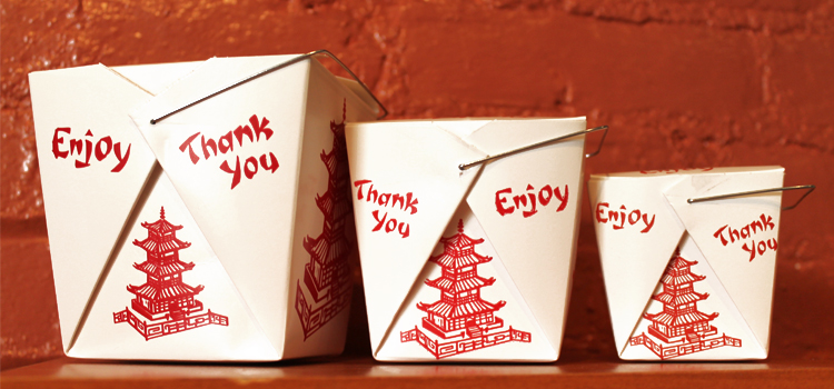 chinese takeout boxes