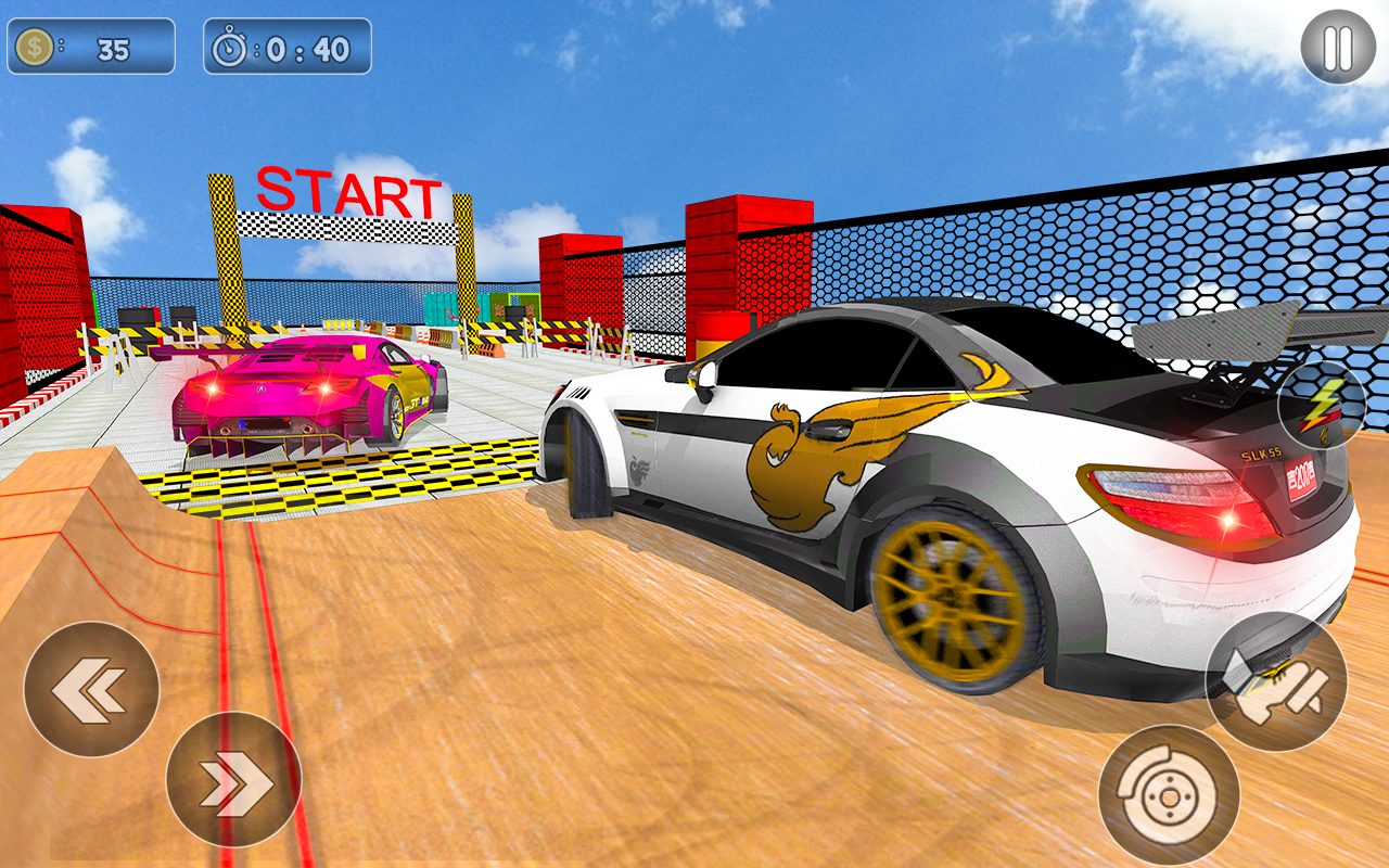 Extreme GT Racing Real Car Stunts: Ramp Car Jumper