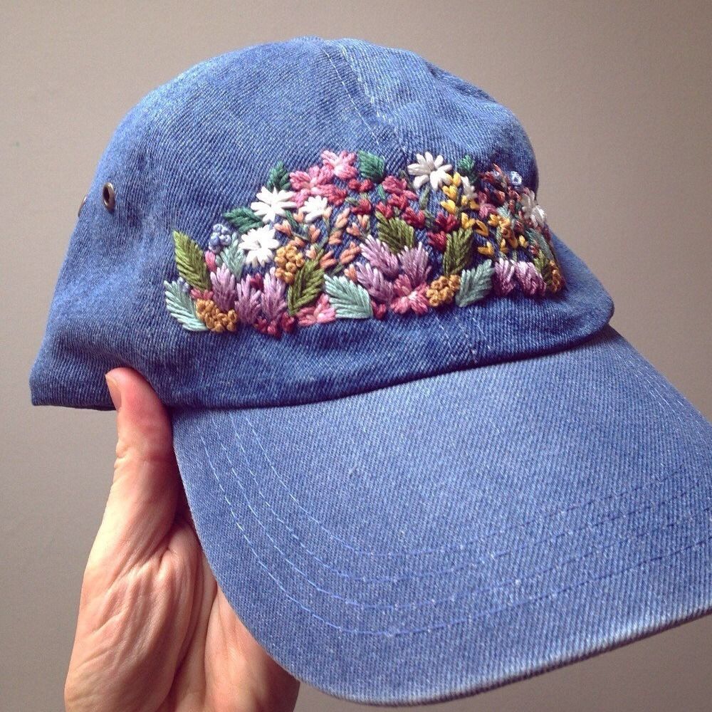 hat embroidery