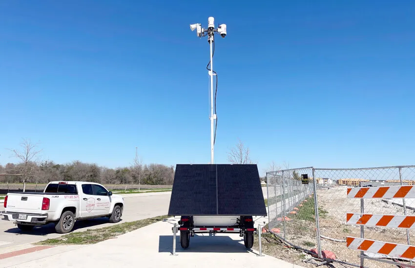 Security Camera Trailer