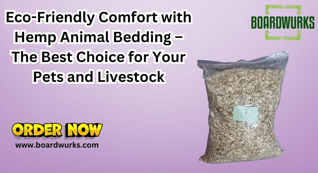 Hemp animal bedding