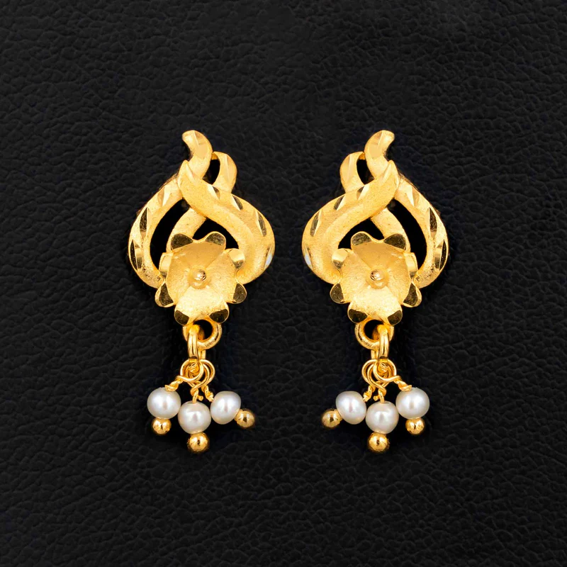 gold plated earrings