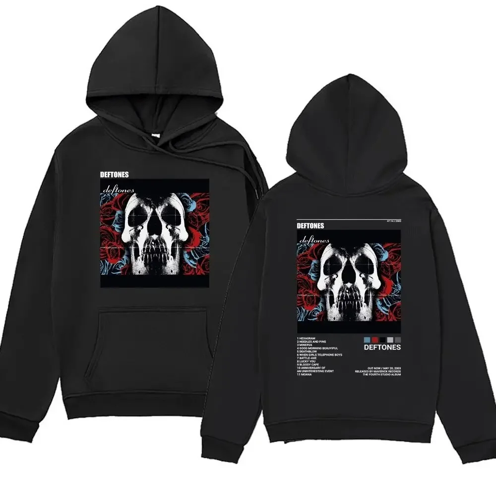 Deftones Merchandise Hoodie - Blend of Comfort and Iconic Style