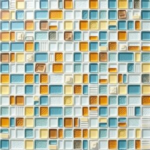 glass mosaic tiles