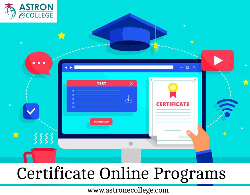 Certificate Online Programs