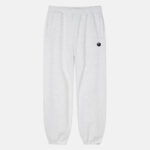 Gray Stussy 8 Ball Logo Joggers