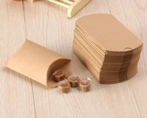 kraft pillow boxes