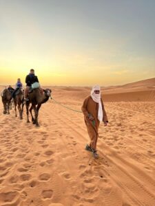 Riding in the Sahara Desert, Morocco