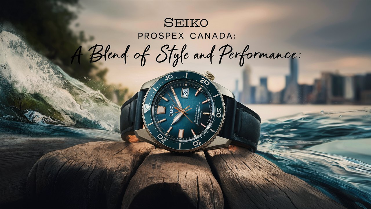 Seiko Prospex Canada: A Blend of Style and Performance