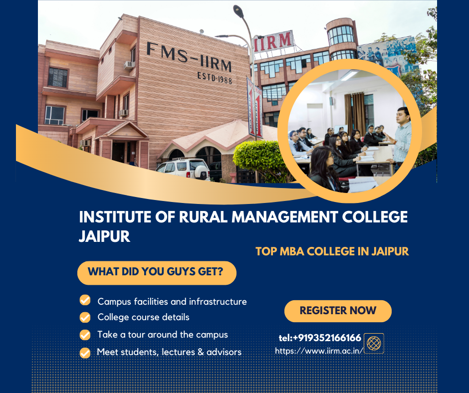 The best MBA institutions in Jaipur for job-seeking