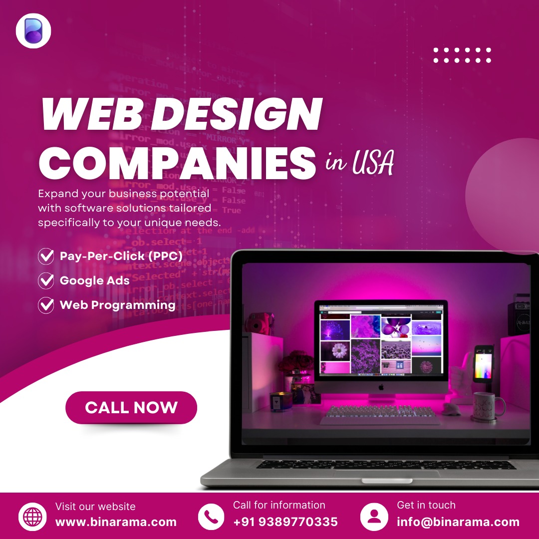 bin2 Website Design & Development Services in USA | Binarama