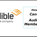 cancel Audible membership