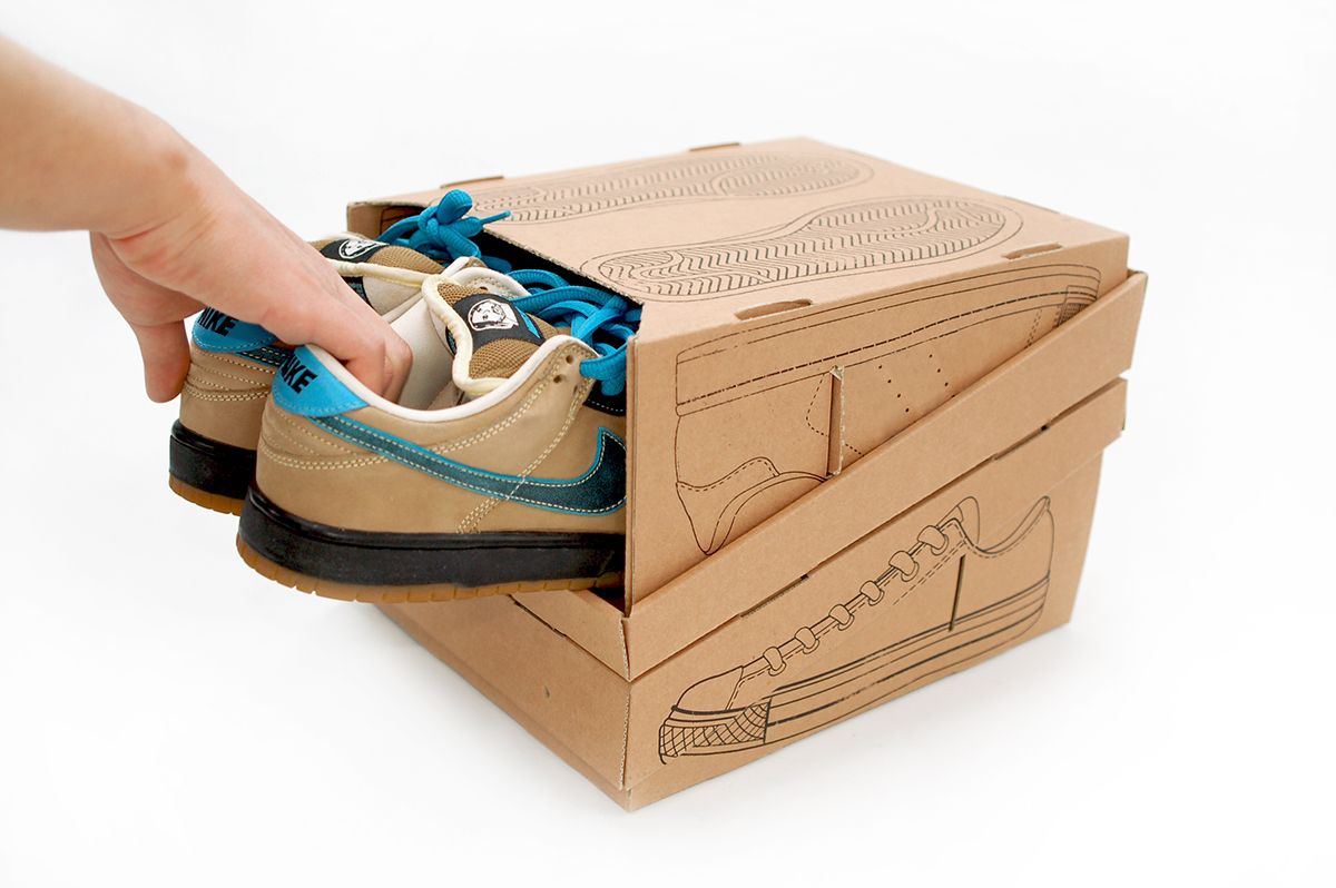 shoe box dimensions