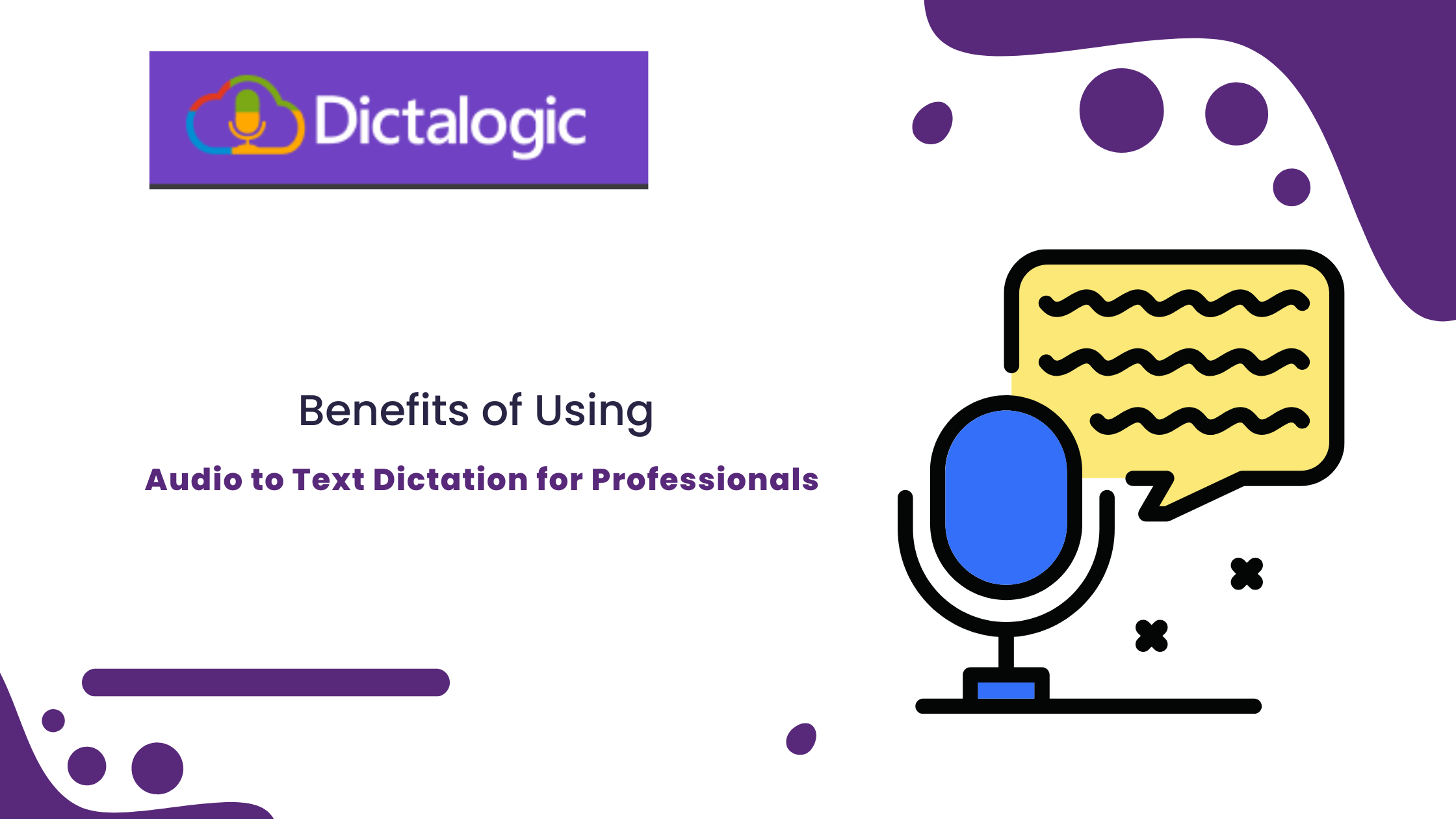 Audio to Text Dictation