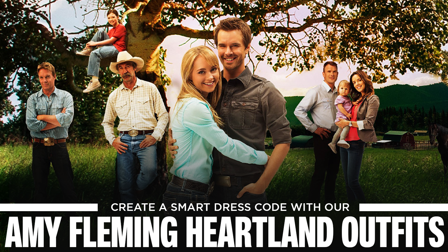 Create A Smart Dress Code with Our Amy Fleming Heartland Outfits