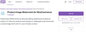 woocommerce watermark