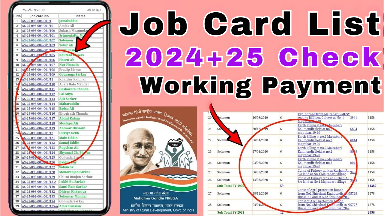 nrega job card