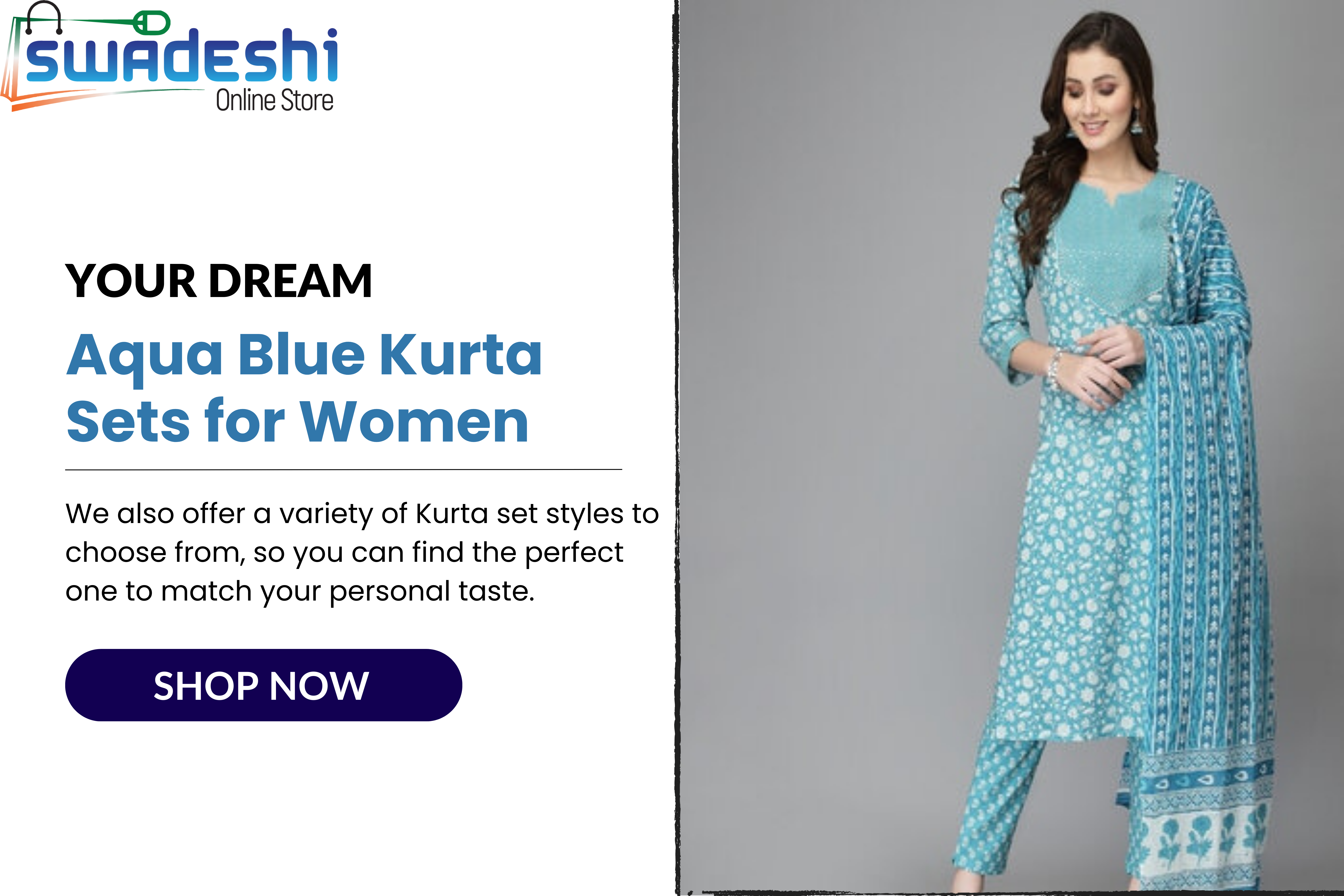 kurta set with dupatta for women