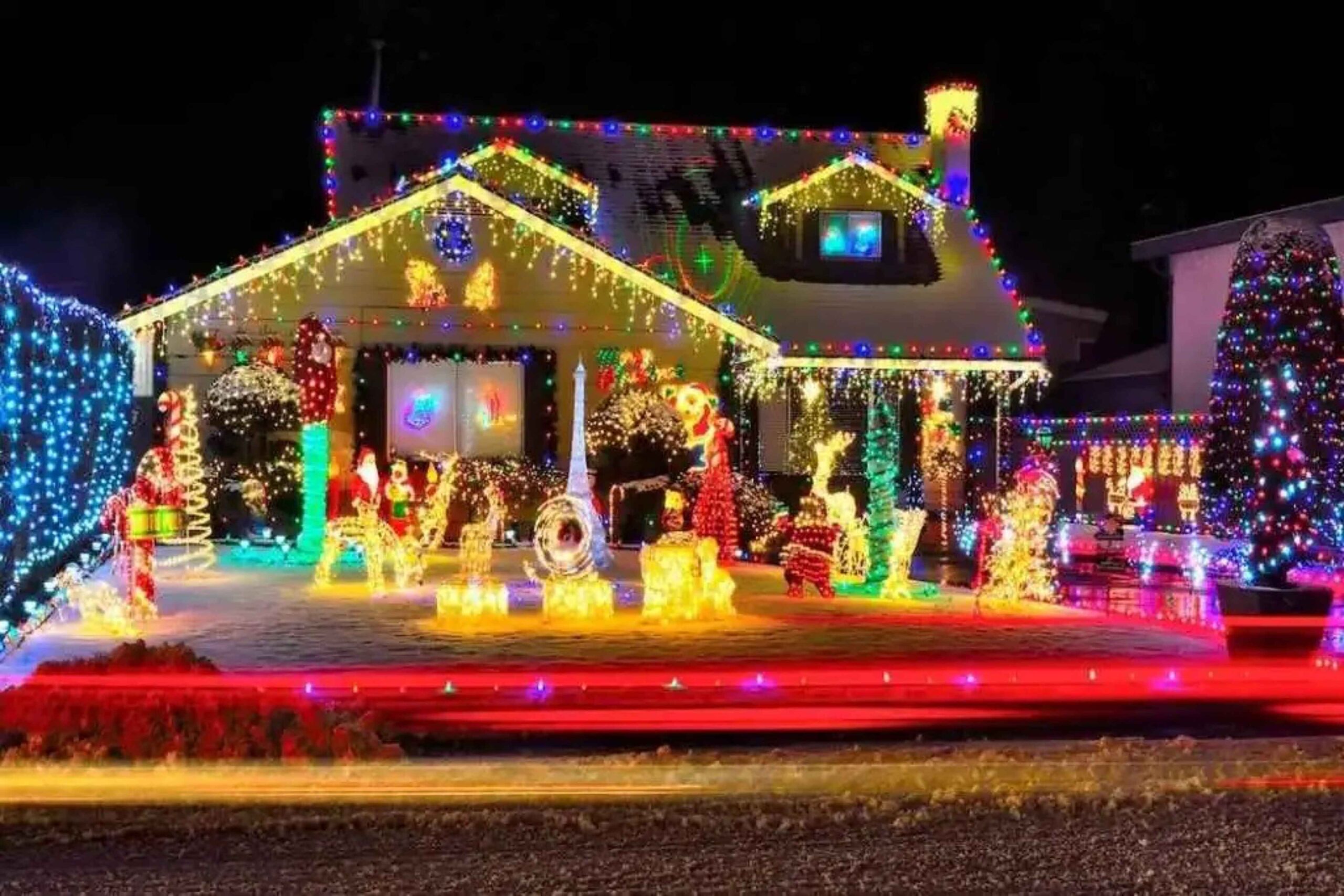 Residential Christmas Lighting Near Bay Area