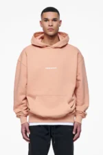 PEGADOR COLNE LOGO OVERSIZED HOODIE TUSCAN ROSE