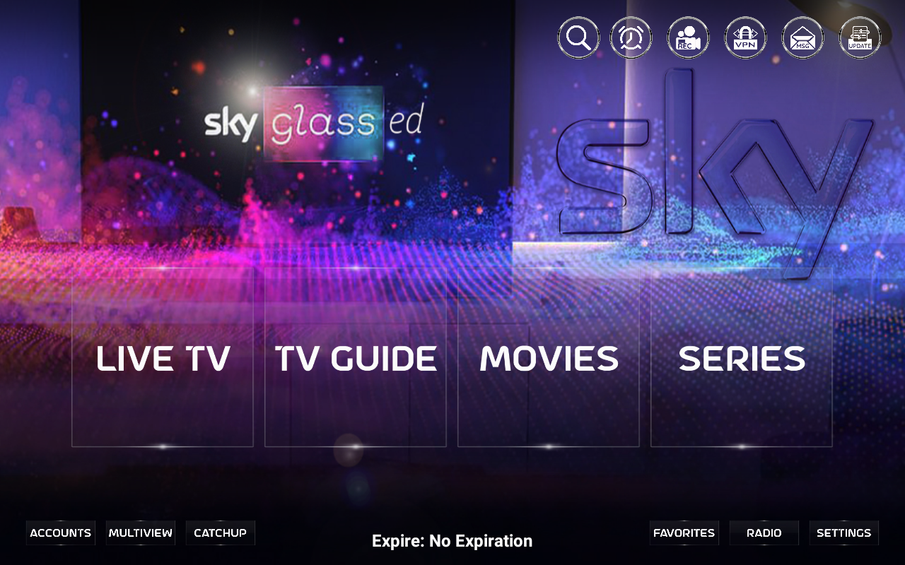 XCIPTV Sky Glass