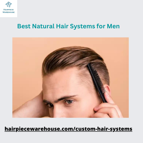 best natural hair systems for men