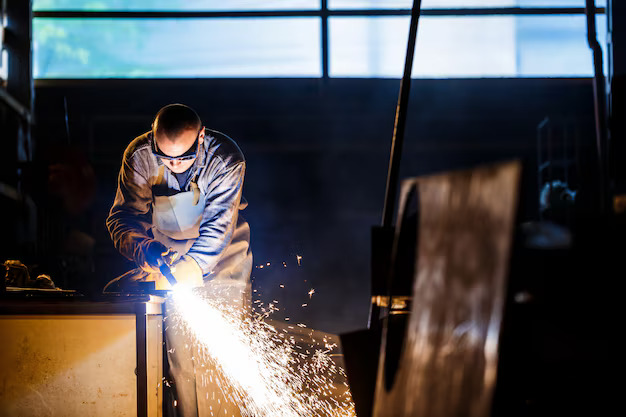 Heavy machinery welding