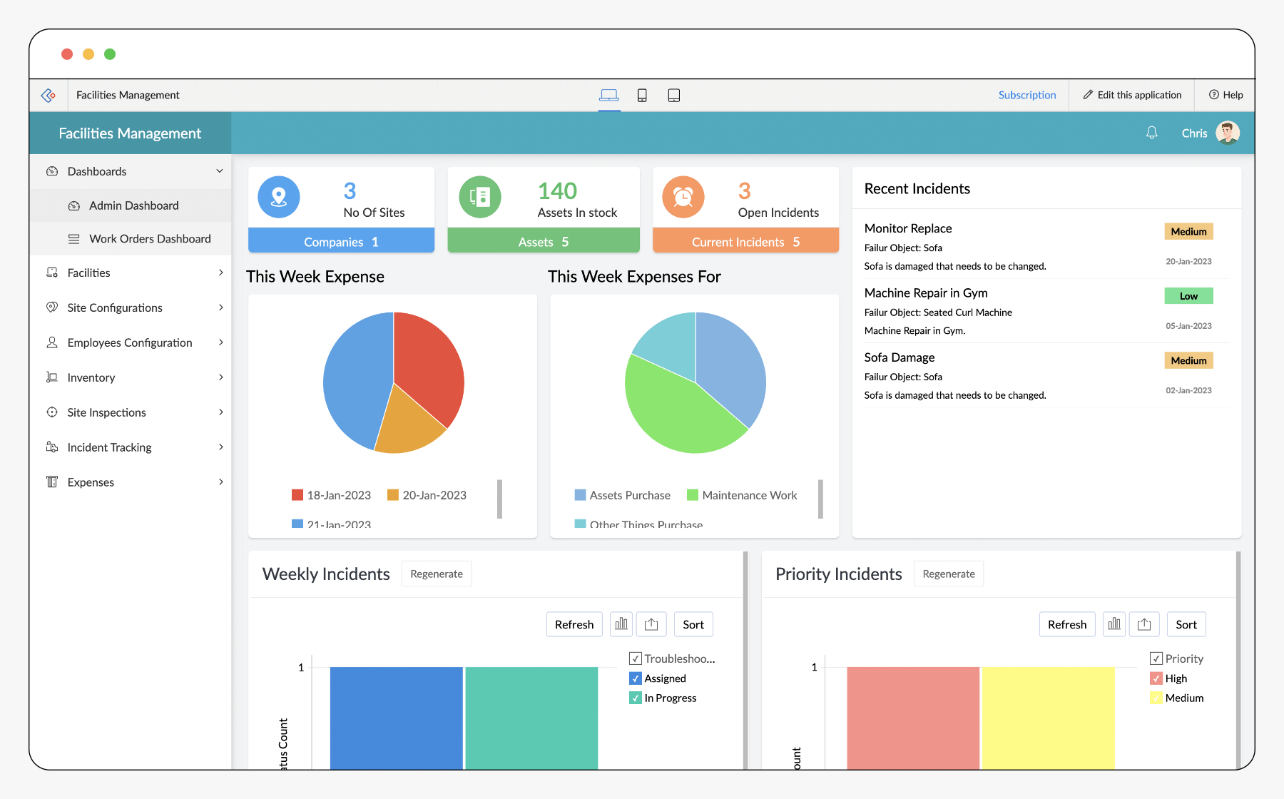 facility maintenance software