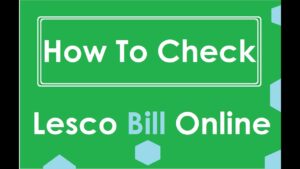 online lesco bill