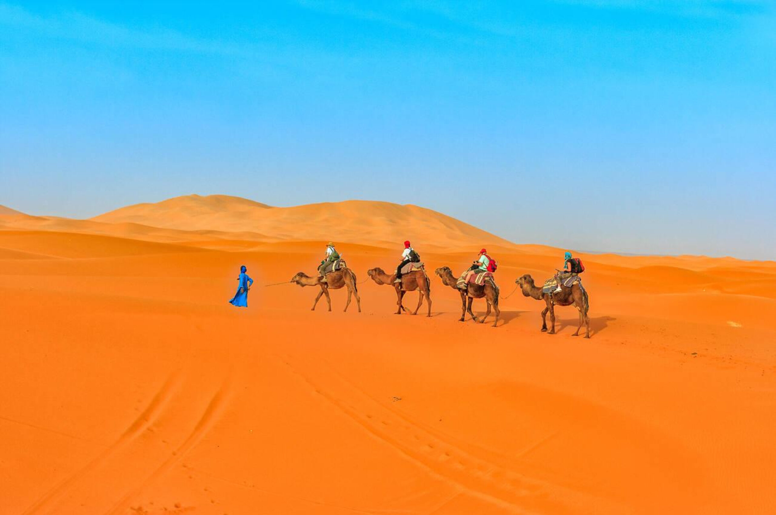 La Distancia Entre Marrakech y el Desierto del Sahara