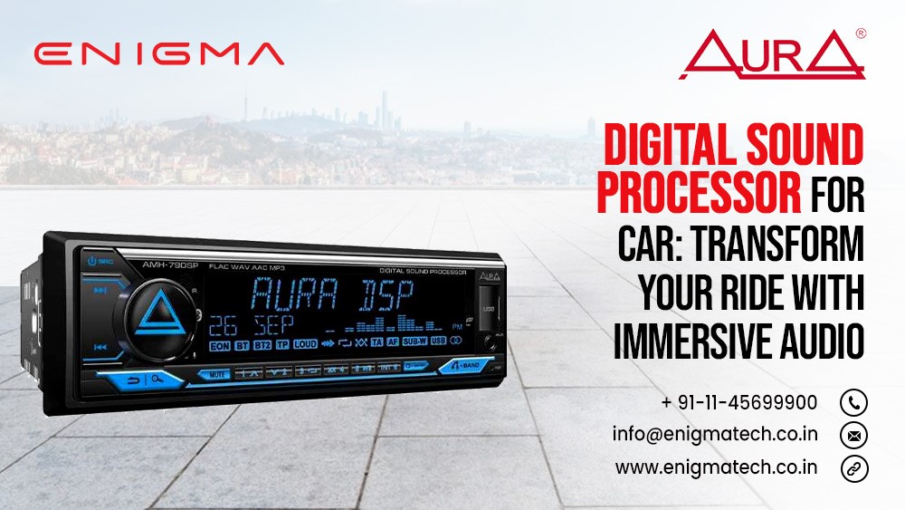 Digital Sound Processor for Car Transform Your Ride with Immersive Audio