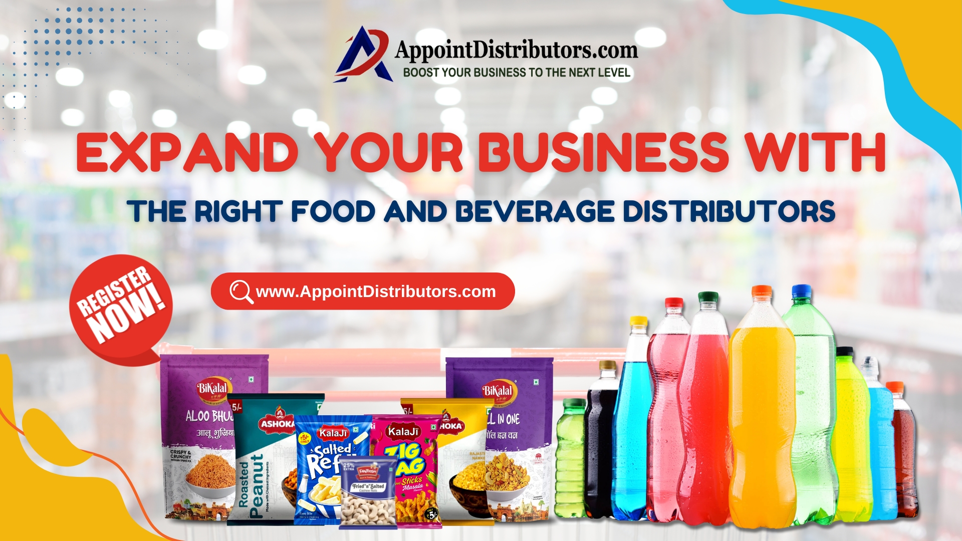 Expand your business by partnering with top food and beverage distributors on AppointDistributors.com. Connect with reliable distributors to boost sales and market reach effortlessly.