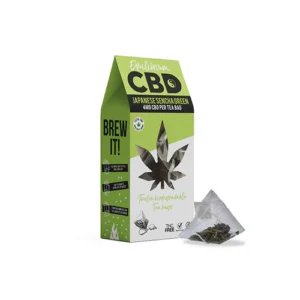 Equilibrium CBD 48mg Full Spectrum Japanese Sencha Tea Bags - Box of 12