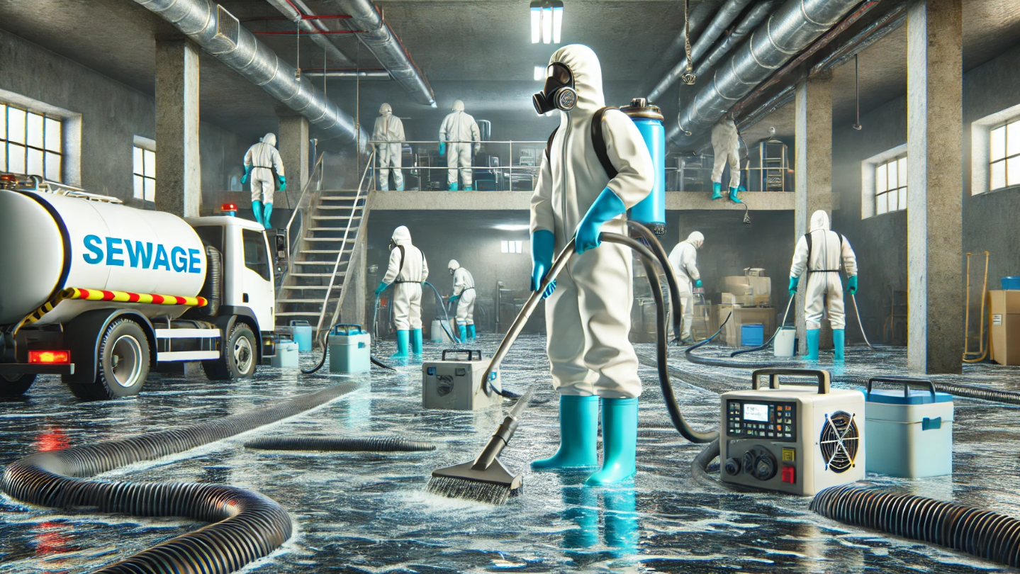 sewage cleanup companies