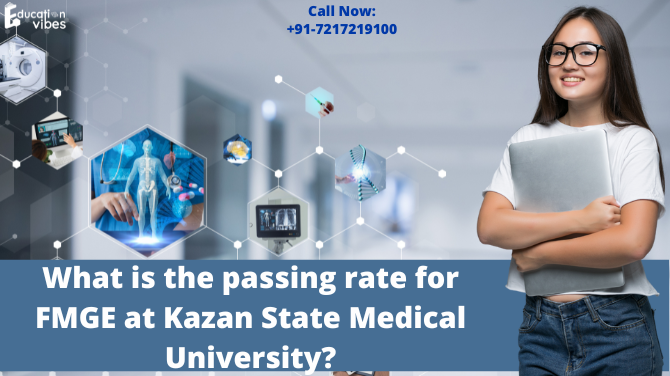 passing rate for FMGE at Kazan State Medical University?