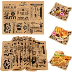 custom printed food paper