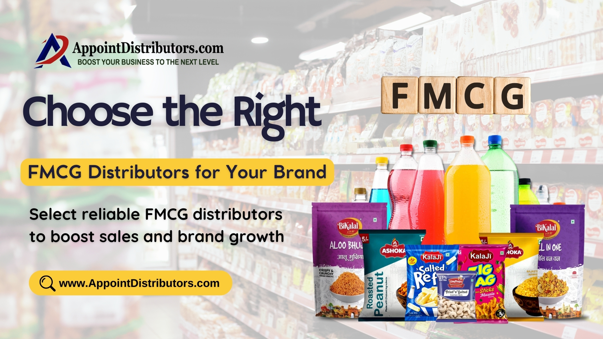 Choosing the right FMCG distributors for your brand ensures growth and market reach. AppointDistributors.com helps connect with reliable partners to drive success and expansion.