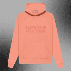 Coral-essentials-hoodie