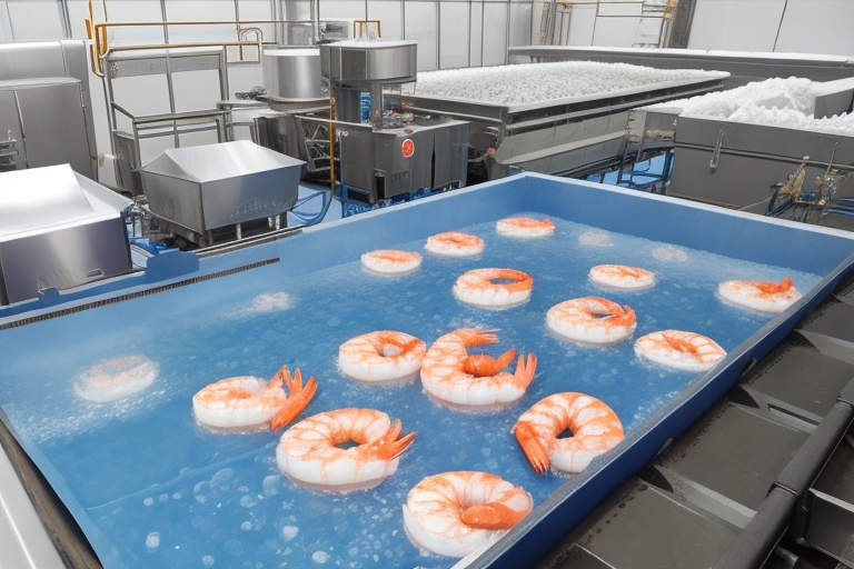 Frozen Shrimp Manufacturing Plant